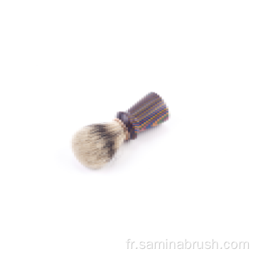 Brosse de rasage de blaireau design traditionnel